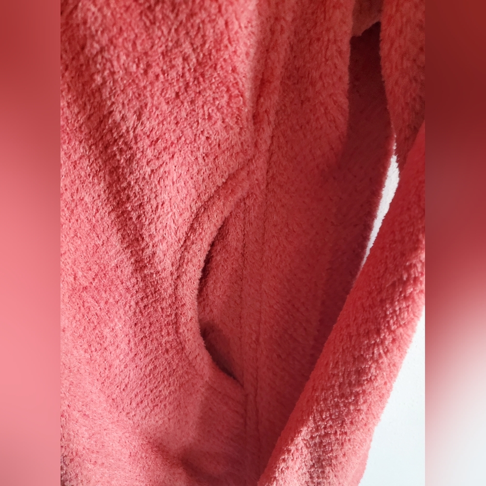 Patagonia Snap Collar Pink Fleece Pullover Sweater Womens Small - Picture 4 of 6